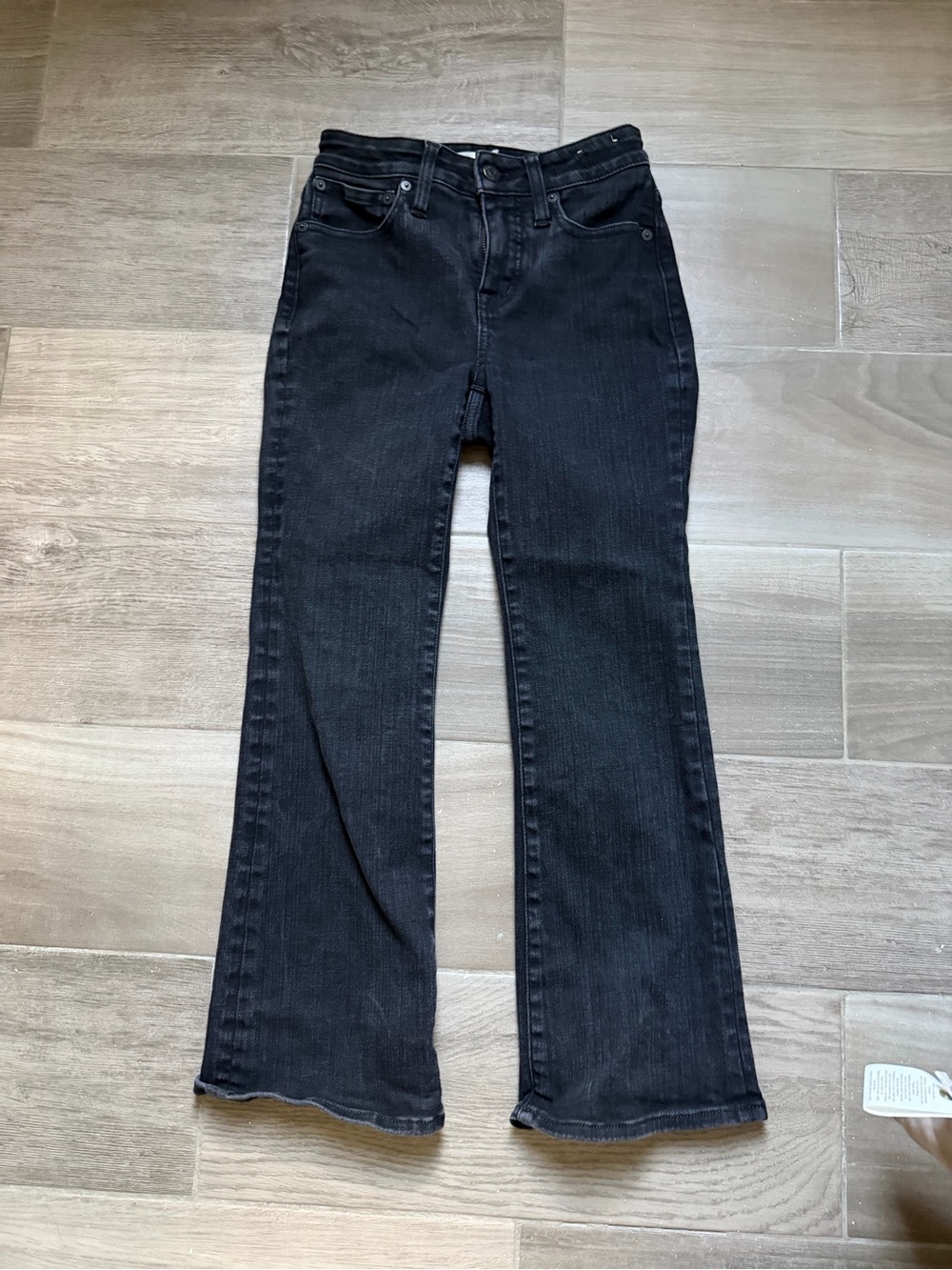 Madewell Black Flare Jeans